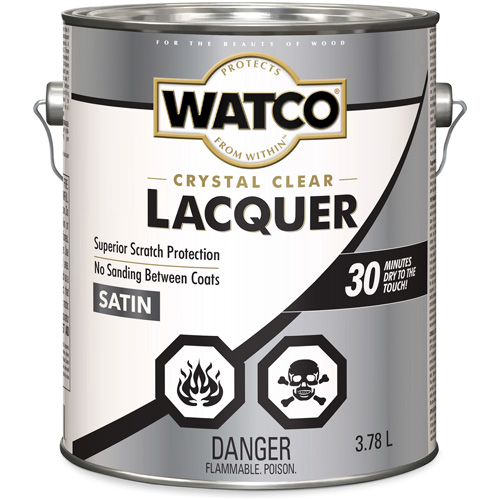 Laque pour bois Watco, 3,78 L, Transparent, Satin Nuna Depot Inc.