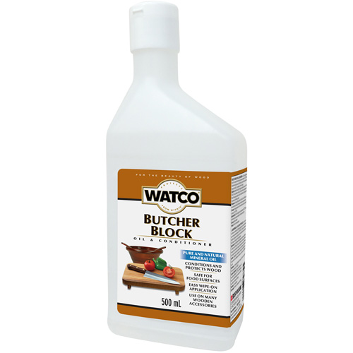 Watco&reg; Butcher Block Oil & Wood Conditioner, 473 ml, Clear, Transparent Nuna Depot Inc.