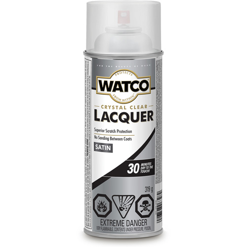 Watco&reg; Lacquer Wood Finish, 319 g, Clear, Satin Nuna Depot Inc.