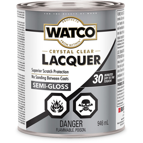Watco&reg; Lacquer Wood Finish, 946 ml, Clear, Semi-Gloss Nuna Depot Inc.
