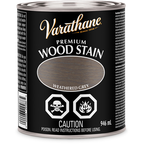 Varathane&reg; Premium Wood Stain, 946 ml, Weathered Grey Nuna Depot Inc.