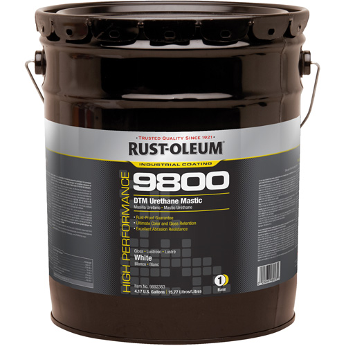 Syst&egrave;me de mastic &agrave; lur&eacute;thane 9800 DTM, 5 gal., Blanc, Tr&egrave;s brillant Nuna Depot Inc.