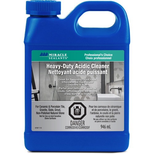 Nettoyant acide puissant Miracle Sealants, Cruche Nuna Depot Inc.