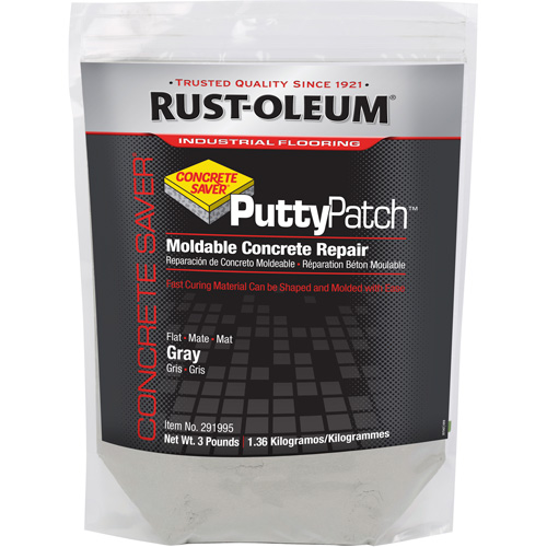 Mat&eacute;riau de ragr&eacute;age Concrete Saver Putty Patch, Sac, Gris Nuna Depot Inc.