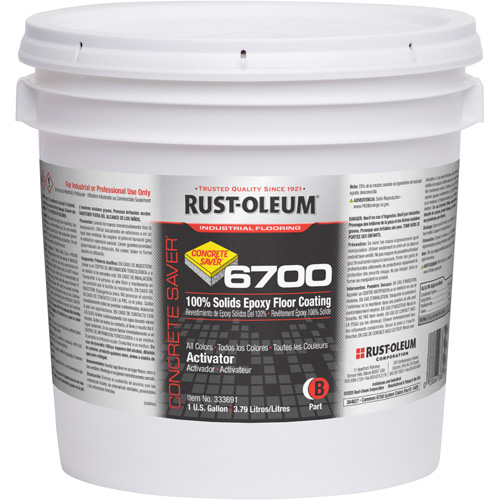 Rev&ecirc;tement pour plancher &agrave; d&eacute;lai dutilisation allong&eacute; du syst&egrave;me 6700, 1 gal., &eacute;poxy, Tr&egrave;s brillant Nuna Depot Inc.