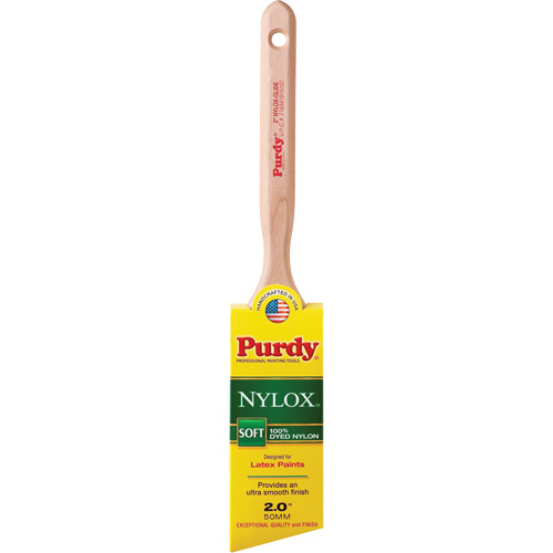 Pinceau Nylox Glide, Nylon, Manche Bois, Largeur de 2" Nuna Depot Inc.