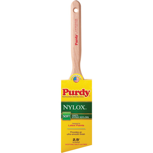 Pinceau Nylox Glide, Nylon, Manche Bois, Largeur de 2-1/2" Nuna Depot Inc.