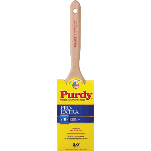 Pinceau Pro-Extra Elasco, Mat&eacute;riau m&eacute;lang&eacute;, Manche Bois, Largeur de 3" Nuna Depot Inc.