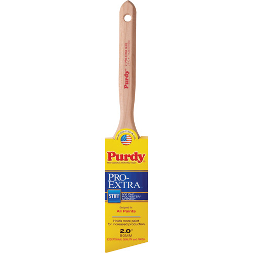 Pro-Extra Glide Paint Brush, Blended Material, Wood Handle, 2" Width Nuna Depot Inc.