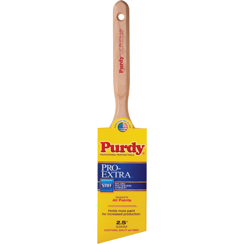 Pinceau Pro-Extra Glide, Mat&eacute;riau m&eacute;lang&eacute;, Manche Bois, Largeur de 2-1/2" Nuna Depot Inc.