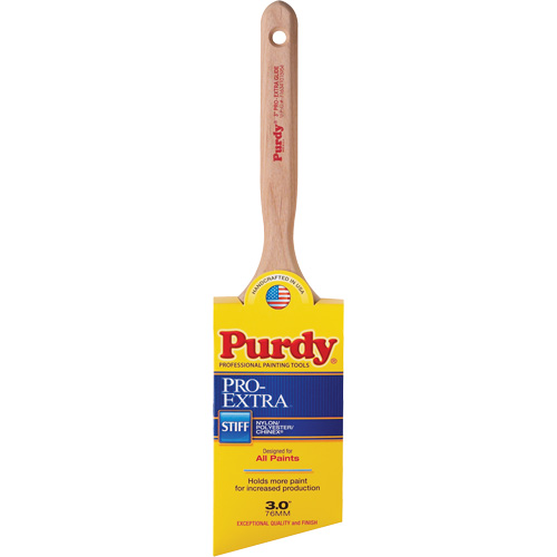 Pinceau Pro-Extra Glide, Mat&eacute;riau m&eacute;lang&eacute;, Manche Bois, Largeur de 3" Nuna Depot Inc.