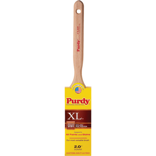 Pinceau XL Bow, Poly/nylon, Manche Bois, Largeur de 2" Nuna Depot Inc.