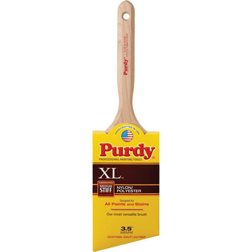 XL Glide Paint Brush, Poly/Nylon, Wood Handle, 3-1/2" Width Nuna Depot Inc.