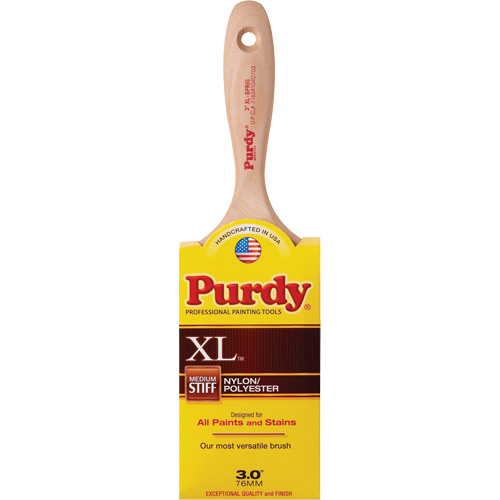 Pinceau XL Sprig, Poly/nylon, Manche Bois, Largeur de 3" Nuna Depot Inc.