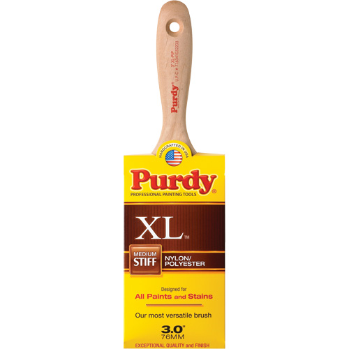 Pinceau XL Pip, Poly/nylon, Manche Bois, Largeur de 3" Nuna Depot Inc.