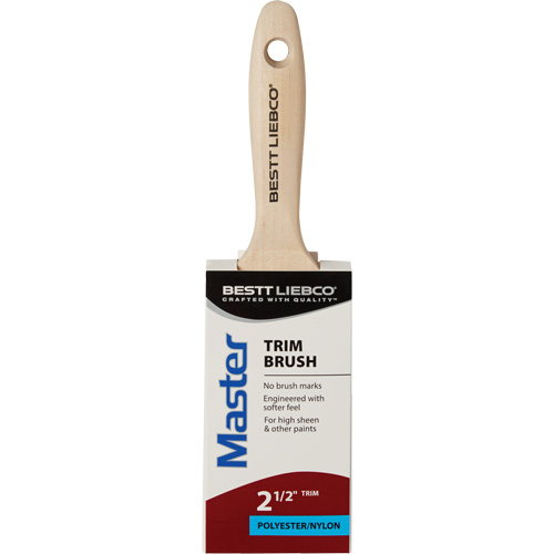 Pinceau pour garnitures Master, Poly/nylon, Manche Bois, Largeur de 2-1/2" Nuna Depot Inc.