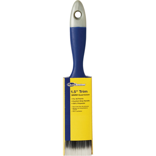 Quick Solutions Trim Brush, Polyester, Plastic Handle, 1-1/2" Width Nuna Depot Inc.