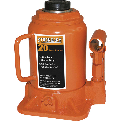 322A Cric-bouteille, 20 tonne(s), 14-3/4" Hauteur &eacute;lev&eacute;e Nuna Depot Inc.