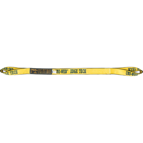 Polyester Sling, Double Ply, Twisted Eye, Type 4, 2" W x 12' L, 6200 lbs. Vertical Cap. Nuna Depot Inc.
