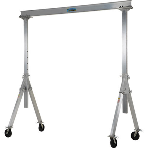 Grue mobile ajustable en aluminium, 10' lo, Capacit&eacute; 2000 lb (1 tonne) Nuna Depot Inc.