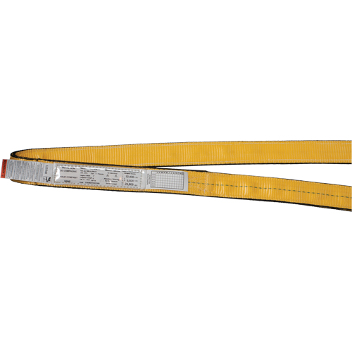 Nylon Slings, Single Ply, Endless, Type 5, 2" W x 3' L, 6200 lbs. Vertical Load Limit Nuna Depot Inc.