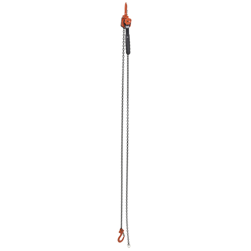 Mini Lever Hoist, 10' Lift, 1000 lbs. (0.5 tons) Capacity, Steel Chain Nuna Depot Inc.