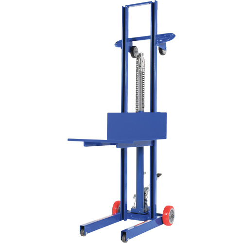 Gerbeur hydraulique &agrave; plateforme, M&eacute;canisme Pompe au pied, Capacit&eacute; de 400 lb, Levage max de 51-1/8" Nuna Depot Inc.