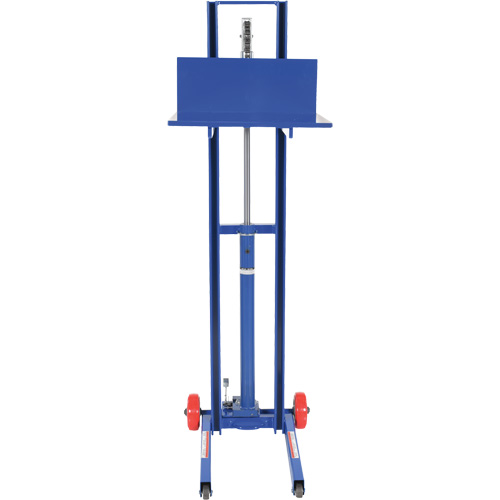 Gerbeur hydraulique &agrave; plateforme, M&eacute;canisme Pompe au pied, Capacit&eacute; de 400 lb, Levage max de 51-1/8" Nuna Depot Inc.