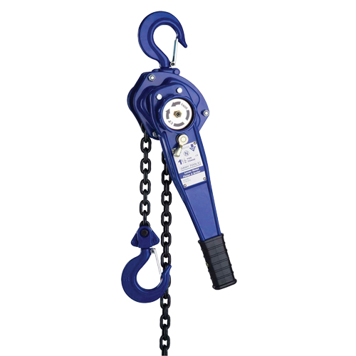 Lever Hoist, 5' Lift, 1500 lbs. (0.75 tons) Capacity, Grade 80 load chain Chain Nuna Depot Inc.