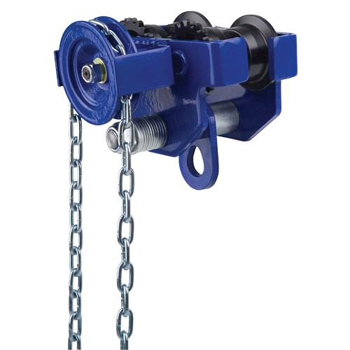 Geared Trolley, 2000 lbs. (1 tons) Capacity, 2-13/32" - 5" Nuna Depot Inc.