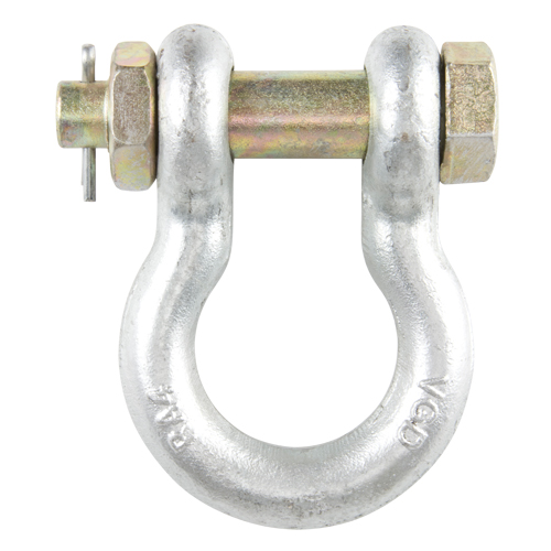 Bolt Type Anchor Shackle, 1/4", Bolt Type, Hot Dip Galvanized Nuna Depot Inc.