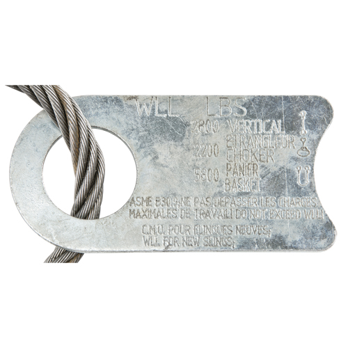 Wire Rope Lifting Sling - Eye & Eye Nuna Depot Inc.