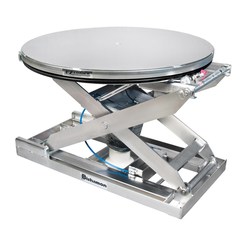 Positionneur pour palette &agrave; nivellement automatique EZ Loader SS - 100% acier inoxydable, 43" lo x 43" la, Capacit&eacute; 4000 lb Nuna Depot Inc.