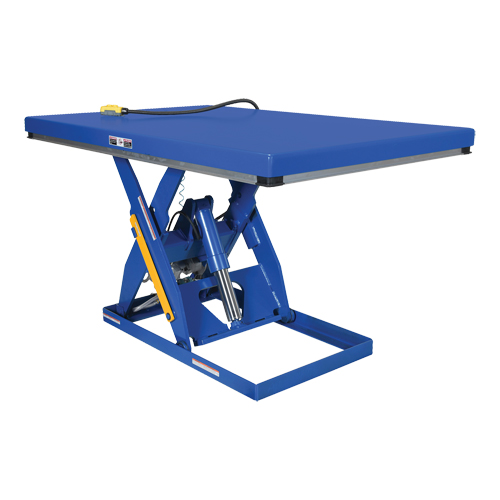 Table &eacute;l&eacute;vatrice &agrave; ciseaux hydraulique, Acier, 48" lo x 48" la, Cap. 3000 lb Nuna Depot Inc.