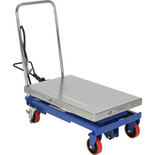 Pneumatic Hydraulic Scissor Lift Table, Steel, 32-1/2" L x 19-3/4" W, 1000 lbs. Cap. Nuna Depot Inc.