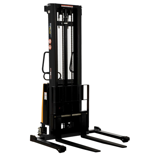 Fork Lift Stacker, Electric Operated, 2000 lbs. Capacity, 137" Max Lift Nuna Depot Inc.