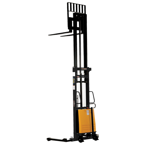 Fork Lift Stacker, Electric Operated, 2000 lbs. Capacity, 137" Max Lift Nuna Depot Inc.