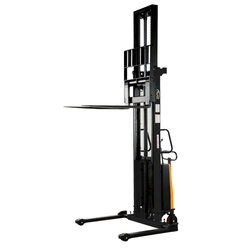 Fork Lift Stacker, Electric Operated, 2000 lbs. Capacity, 150" Max Lift Nuna Depot Inc.