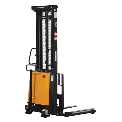 Fork Lift Stacker, Electric Operated, 2000 lbs. Capacity, 150" Max Lift Nuna Depot Inc.