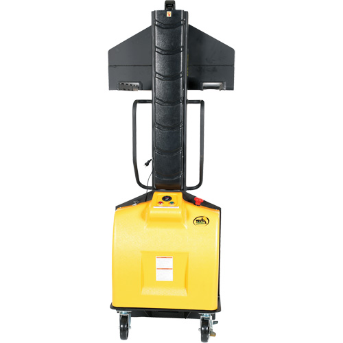 Narrow Mast Powered Lift Stacker, Electric Operated, 1500 lbs. Capacity, 63" Max Lift Nuna Depot Inc.