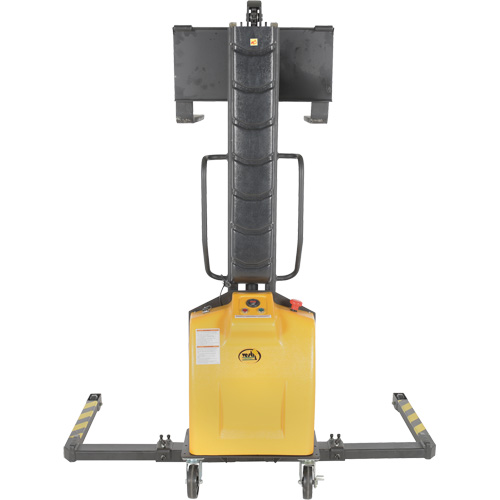 Narrow Mast Powered Lift Stacker, Electric Operated, 1000 lbs. Capacity, 63" Max Lift Nuna Depot Inc.