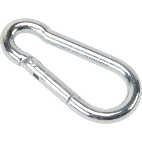 Zinc Plated Snap Hook, 220 lbs (0.11 tons) Working Load Limit, 3/16" Size, 5/16" Eye Nuna Depot Inc.