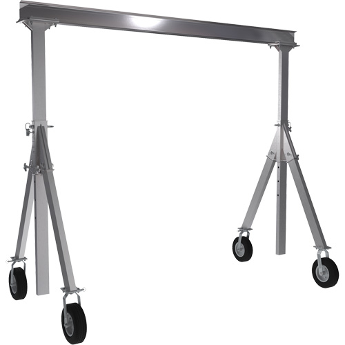 Grue-portique ajustable en aluminium, 10' lo, Capacit&eacute; 1500 lb (0,75 tonne) Nuna Depot Inc.