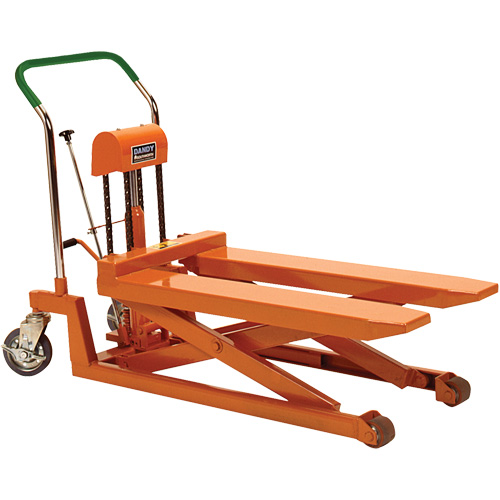 Dandy Lift Scissor Fork Lift Table, 37.1" L x 19.7" W, Steel, 1100 lbs. Capacity Nuna Depot Inc.