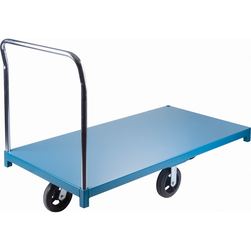 Chariot &agrave; plateforme robuste, 60" lo x 30" la x Capacit&eacute; 2000 lb, Roues en Caoutchouc Nuna Depot Inc.
