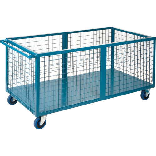 Caisson en treillis m&eacute;tallique, Acier, 75" lo x 30" la x 31,5" h, Volume 30 pi³, Capacit&eacute; 1200 lb Nuna Depot Inc.