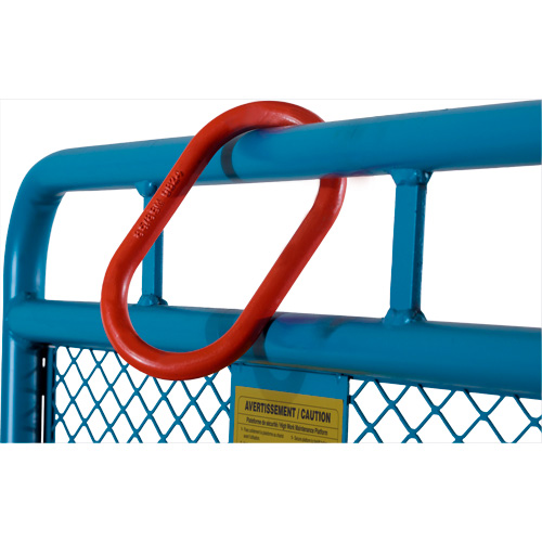 Nacelle &eacute;l&eacute;vatrice pour travail en hauteur, 36" x 36" x 72" h, Capacit&eacute; de 1000 lb, Acier Nuna Depot Inc.
