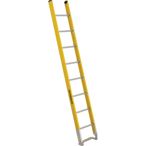 Single Section Straight Ladder - 6100 Series, 8', Fibreglass, 375 lbs., CSA Grade 1AA Nuna Depot Inc.