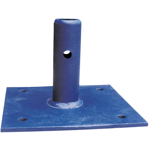 Scaffolding Accessories - Fixed Base Plate, Base Plate, 6" W x 6" H Nuna Depot Inc.
