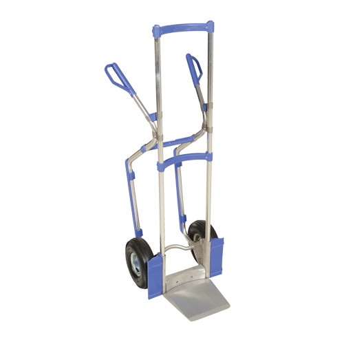Ergonomic Hand Truck, Combination Handle, Aluminum, 52" Height, 350 lbs. Capacity Nuna Depot Inc.